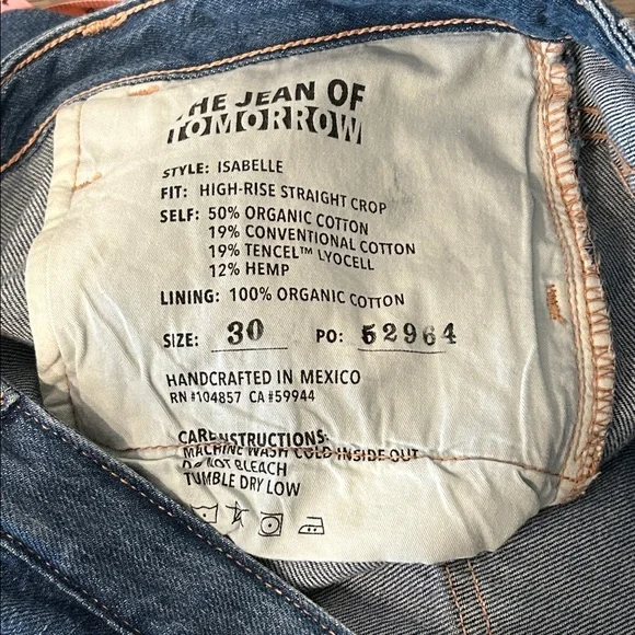 Jean of Tomorrow High Rise Button Denim - Picture 10 of 12